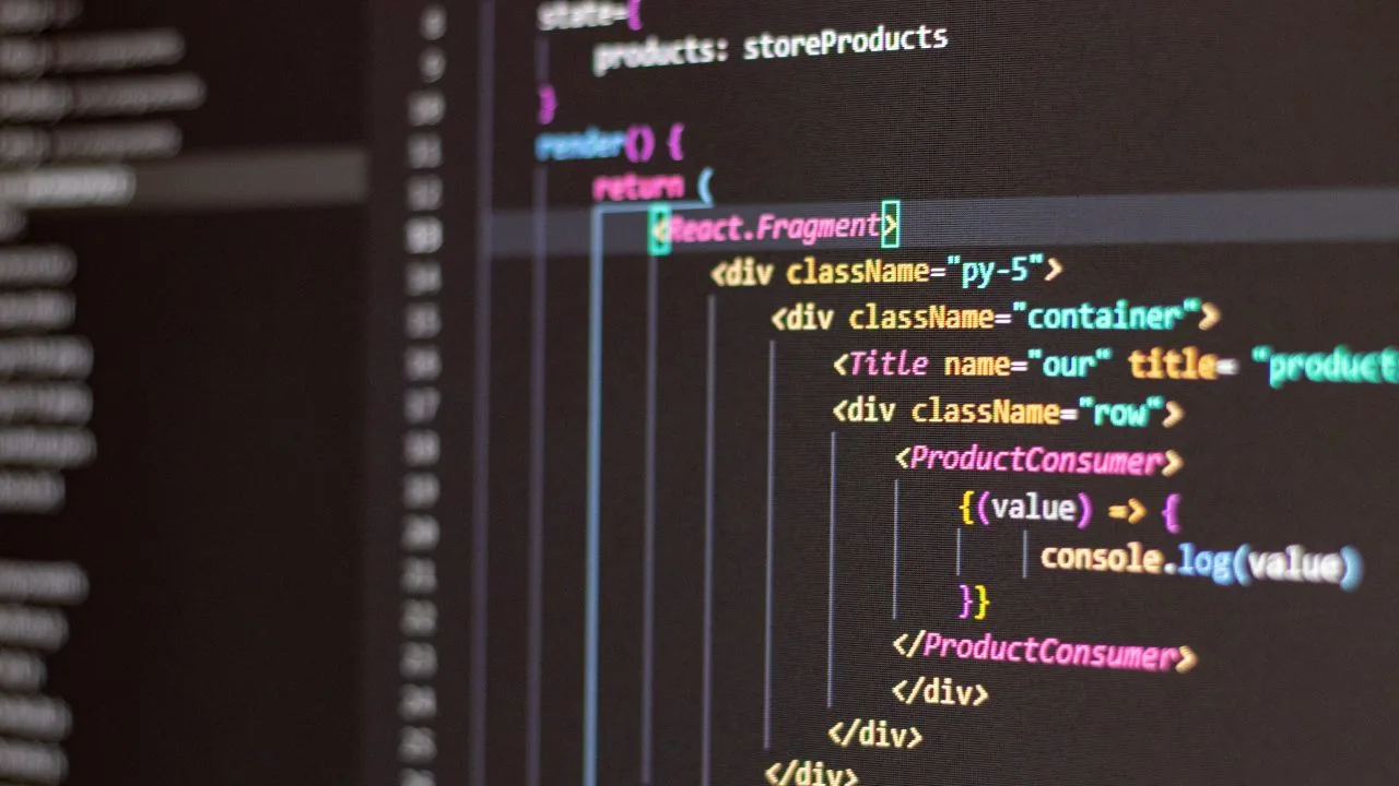 Screenshot of performance optimization coding process highlighting efficient and responsive web design by Codeviate.